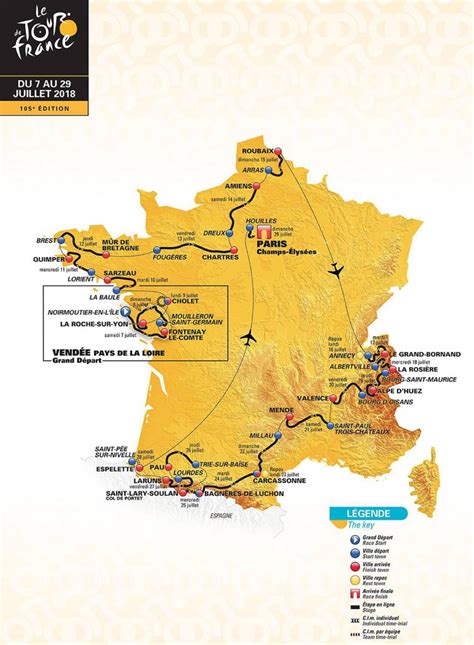 Mis helemaal niets van de tour de france 2021 via sporza.be. Route Tour de France 2018 gepresenteerd - MAX Vandaag