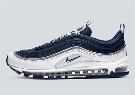 Hip Hop Vibes Nike Air Max 97 Dropping In Navy And Silver Colorway Photos