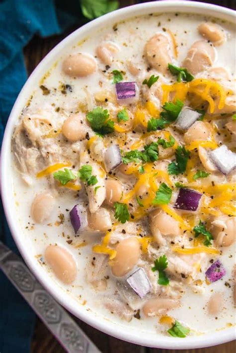 The Best White Chicken Chili If You Love Chicken Chili Youll Love Th