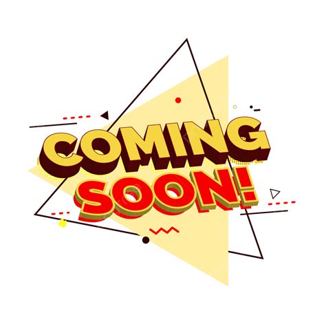 Coming Soon Text Vector Art Png 3d Coming Soon Text Effect Png