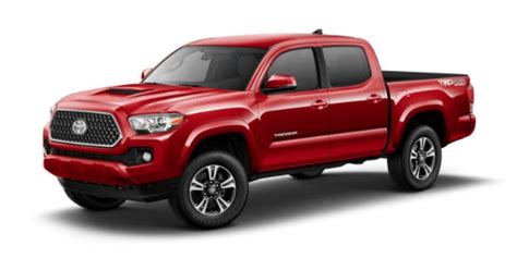 What Are The 2018 Toyota Tacoma Interior And Exterior Color Options