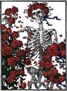 Grateful dead grateful dead anniversary hoodie $65.00. Grateful Dead - Skeleton & Roses Window Sticker - $4.00 ...