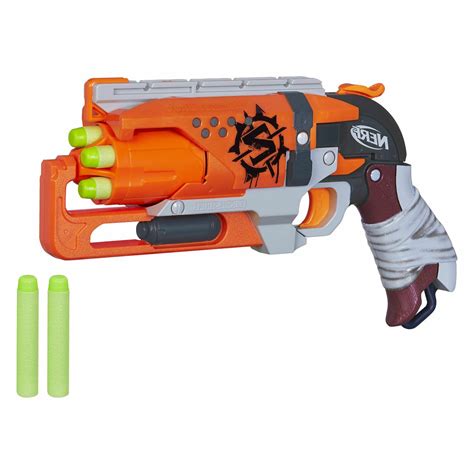 Nerf Zombie Strike Hammershot Blaster Gun Pistol Toy