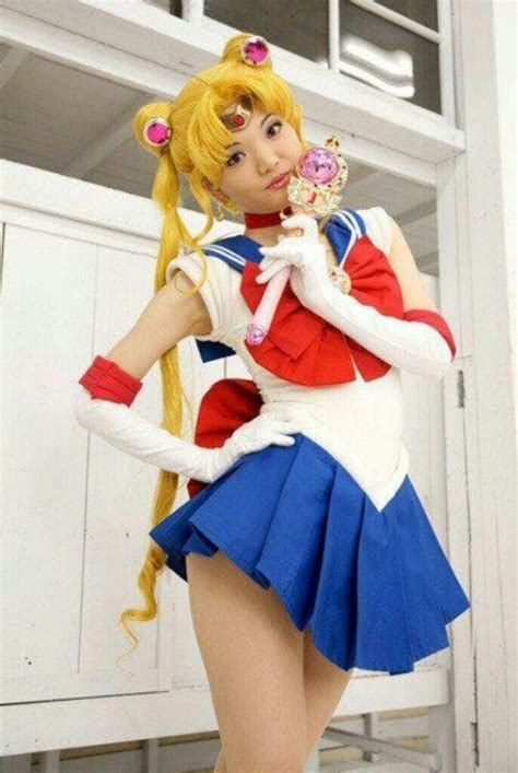 Cosplay De Sailor Moon Superhj Ltar Kl Nningar Kl Der