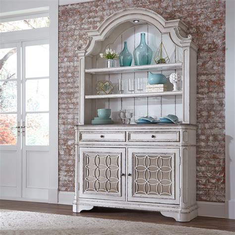 Magnolia Manor Hutch And Buffet 244 Dr Hb By Liberty Furniture At