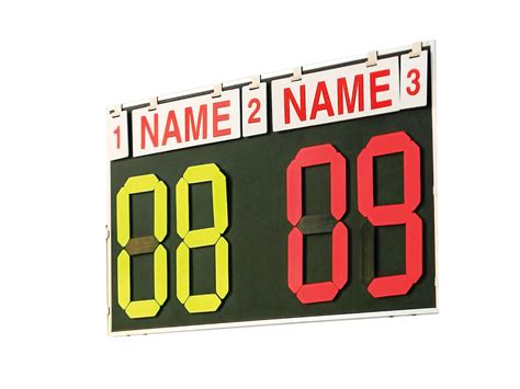 Sodex Sport Freestanding Manual Scoreboard