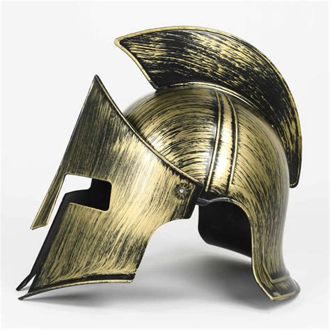 Thick Plastic 300 Greek Roman Spartan Helmet King Leonidas Costume