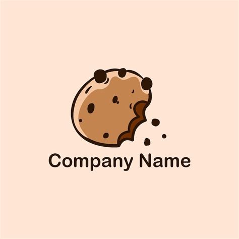 Premium Vector Cookies Vector Logo Design Template