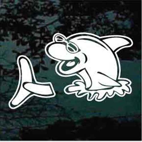 Dolphin Wearing Sunglasses Car Decals And Stickers Decal Junky