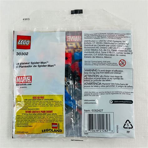 Lego Marvel Super Heroes Spider Man 30451 Mini Crawler And 30302 Glider