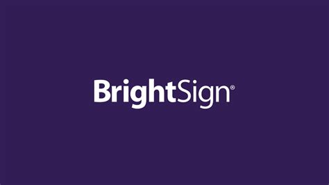 Brightsign Os 8 Support Added
