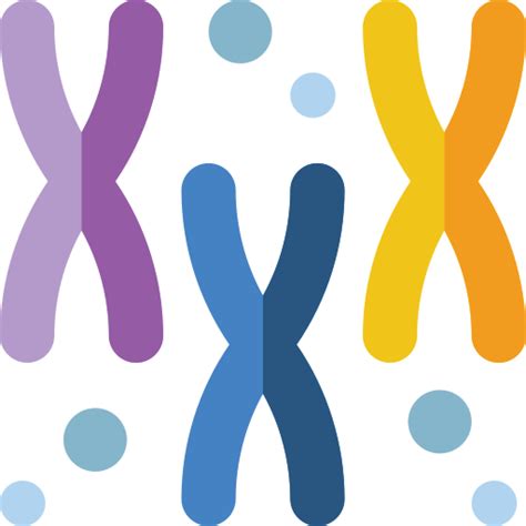 Chromosomes Basic Miscellany Flat Icon