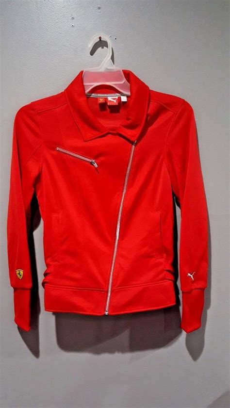 Maybe you would like to learn more about one of these? Scuderia Ferrari Women's Bias Zip Moto Jacket by PUMA ...
