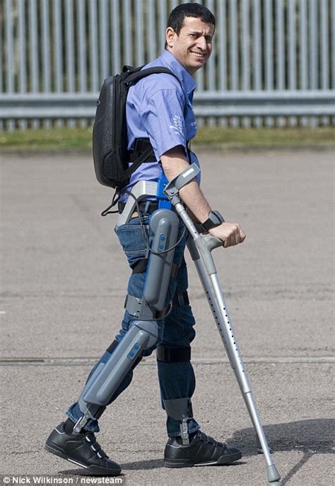 Rewalk Is A New Exoskeleton That Lets Paralysed People Walk