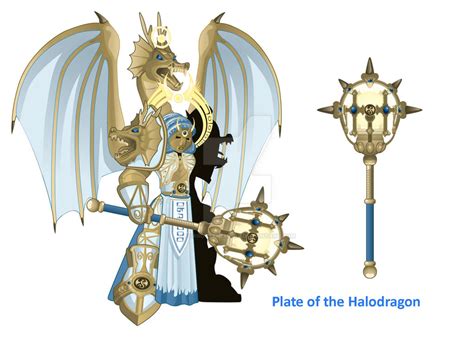 Aqw Plate Of The Halodragon By Forgottenempire On Deviantart