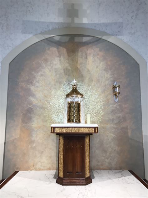 Tabernacle And Tabernacle Throne St Pius Tenth Catholic Church