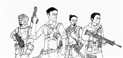 Call Of Duty Zombie Doodle By Munchbenjamin On Deviantart