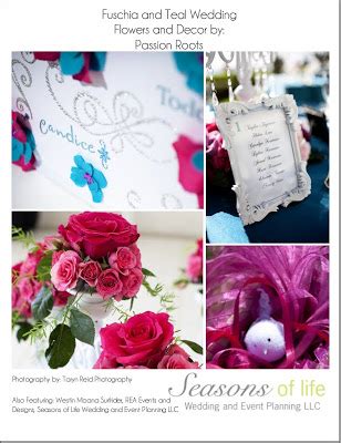 These are removable inserts, and not a permanent modification. Seasons of Life: Fuschia and Teal Wedding Details