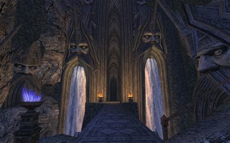 The Stone Council Mines Of Moria Lord Of The Rings