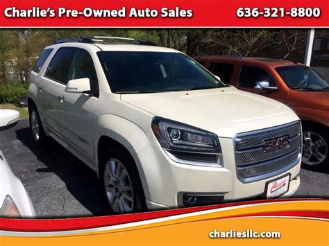 Used 2015 Gmc Acadia Denali Awd For Sale In Arnold Mo 63010 Charlies