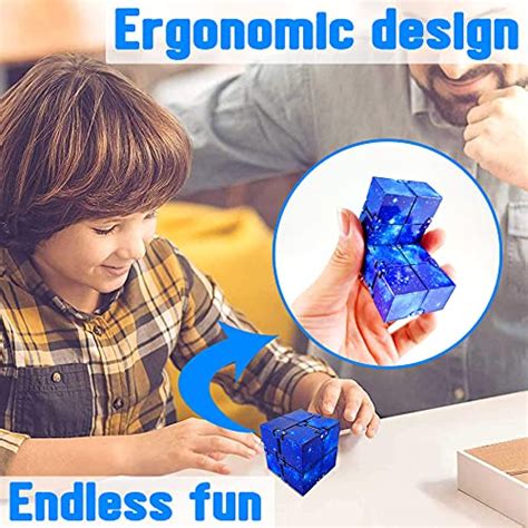 Yomiie Infinity Cube Fidget Toy Finger Fidget Toys For Kids And Adults