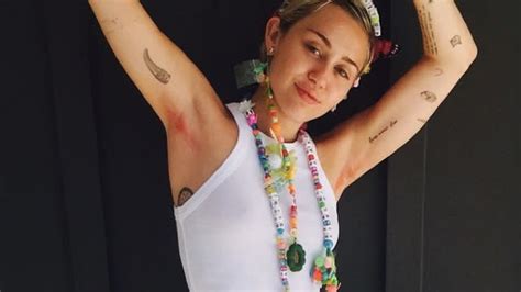 Miley Cyrus Dyes Her Armpits And Another Area Pink Decency Is Dead