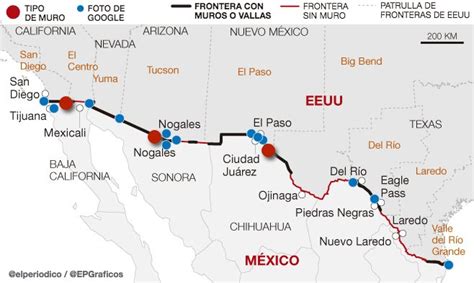 Anatomía Del Muro De La Frontera Entre México Y Eeuu Ha Generado