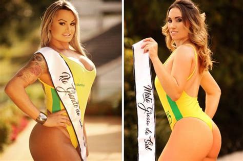 Miss Bumbum 2018 Contestants Show Off Curvy Rears In Very Sexy World