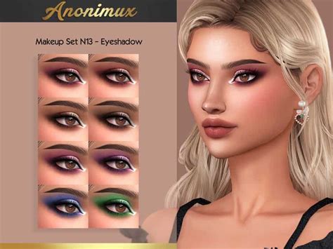 Sims 3 Cc Makeup Sets Saubhaya Makeup