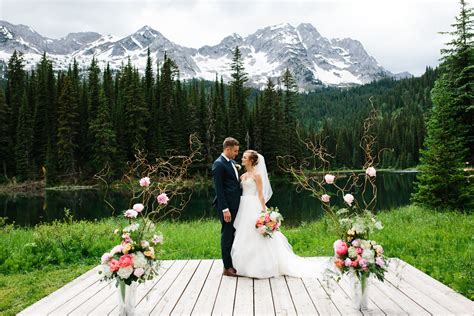 Canmore Banff Lake Louise Wedding Venues Flowers By Janie