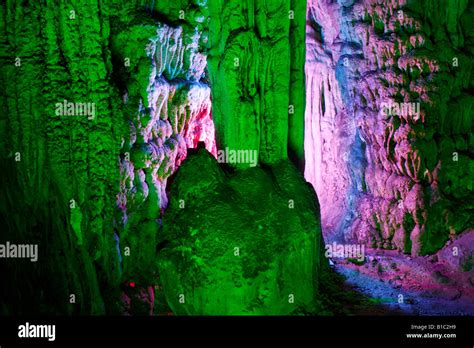 Silver Cave Yangshuo Guilin China Stock Photo Alamy