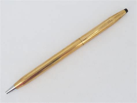 Collectible Cross Ballpoint 120 14k Gold Filled Writing Pen Etsy