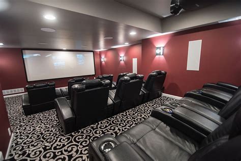 For a good home theater setup, with all the trimmings, you could expect to pay anywhere after all, who wants to sit on an uncomfortable chair when it comes to a movie marathon? Project Gallery: Basement with Movie Theater, Northville MI