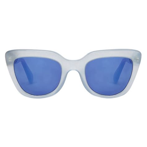 Stella Mccartney Mini Me Sunglasses Shiny Milky Light Blue