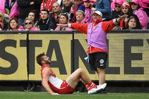 Sydney Swans Alex Johnson Shattered As Scans Confirm Sixth Knee