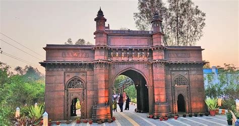 Replica Of Gateway Of India Mumbai At Bharat Darshan Park In Delhi