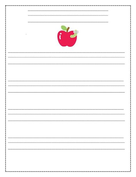 Writing Paper Template For 3rd Grade Free Printable Writing Paper Images