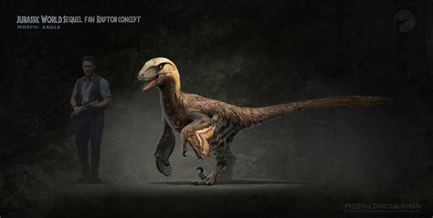 Artstation Raptor Squad Reborn With Scientific Accuracy Fred Wierum Jurassic World Raptors
