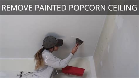 How To Remove Paint On Popcorn Ceiling Homeminimalisite Com