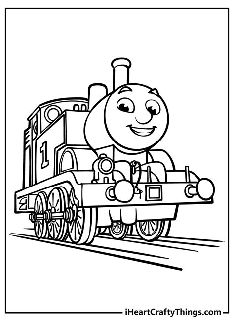 Train Thomas Coloring Pages