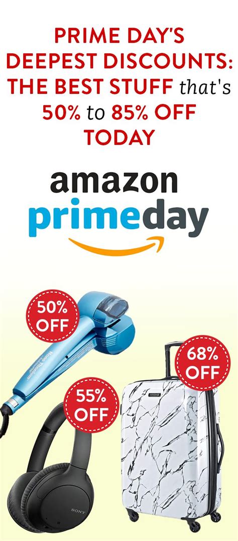 Prime Days Biggest Discounts The Best Stuff Thats 50 To 85 Off