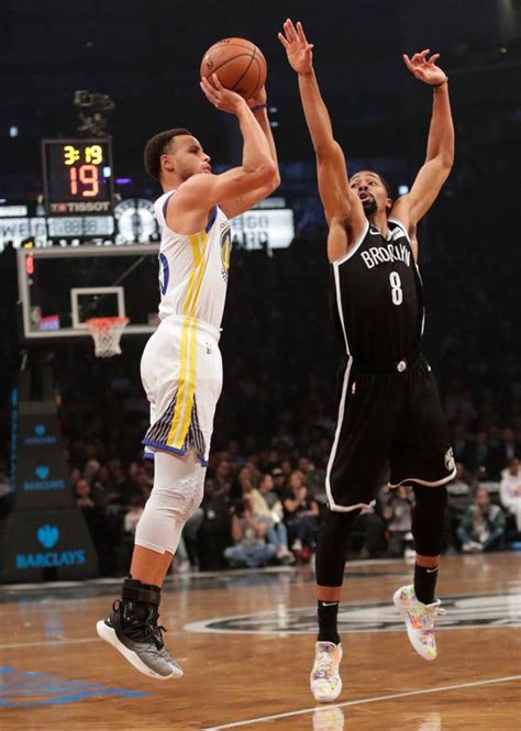 Nets Use Stephen Currys Top Weapon So Does Curry Lifting Warriors