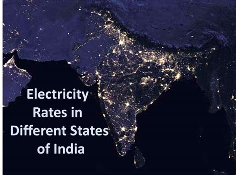 Download Latest Electricity Tariff Rates Of Different States In India