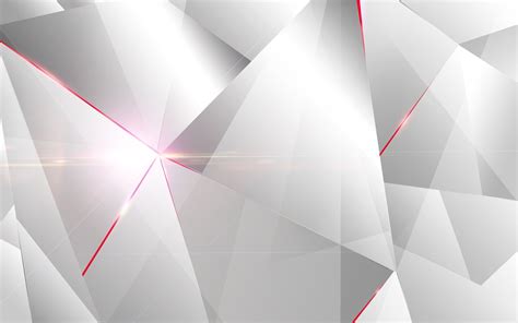 Black And White Geometric Wallpaper White And Red Shards 1920x1200