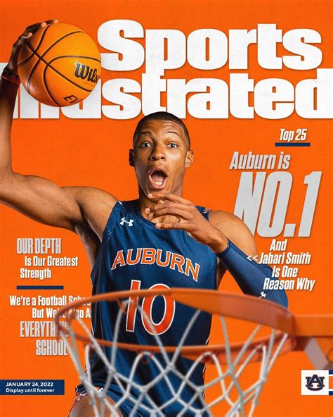 Auburn Tigers Basketball Ranked 1 Sports Illustrated Rwde