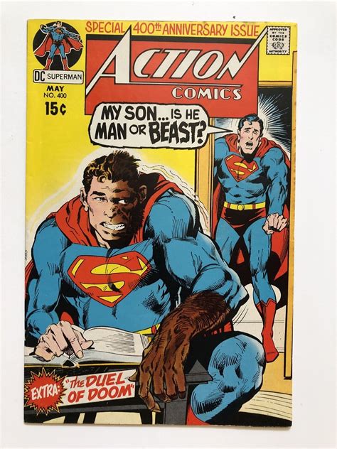 Action Comics 400 Neal Adams Superman Bronze Age 1971 Anniversary