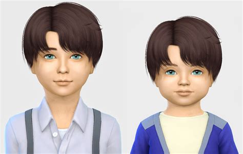 Sims 4 Ccs The Best Kids And Toddlers Hair By Fabienne