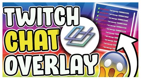 How To Get Your Chat To Overlay On Your Stream Overlay Expert Youtube