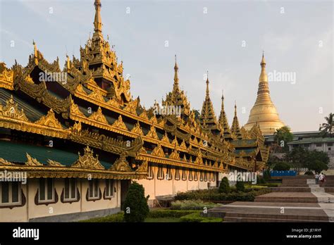 The Shwedagon Pagoda The Most Well Known Pagoda In Myanmar Located In