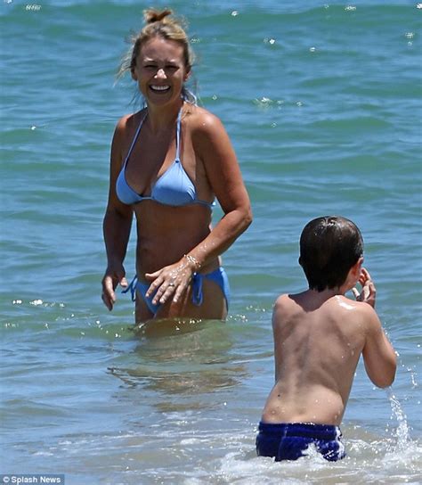 See more ideas about christine taylor, christine, taylor. Ben Stiller's wife Christine Taylor, 41, sizzles in sexy ...